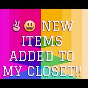 New Items Being Uploaded